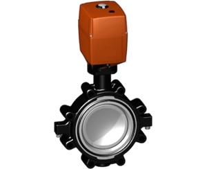 +GF+電動蝶閥 電動塑料蝶閥,100-230V GF141型凸耳式蝶閥 進口蝶閥